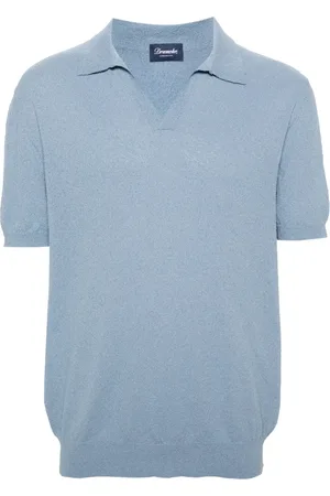 DRUMOHR Split-neck polo shirt