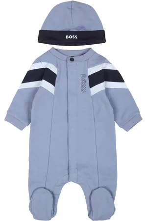 HUGO BOSS Logo-print babygrow set