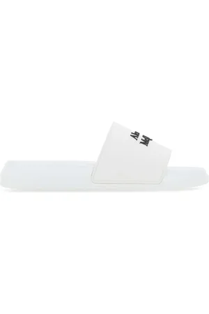 Alexander McQueen Logo-embellished slides