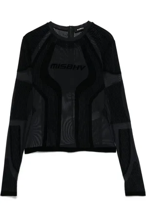 MISBHV Flocked mesh T-shirt