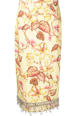 ZIMMERMANN Matchmaker Diamante midi skirt