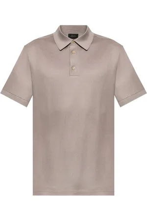 BRIONI Silk polo shirt
