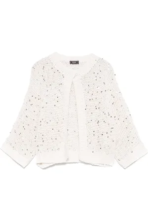 PESERICO SIGN Sequin-embellished cardigan
