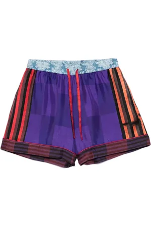 PIERRE-LOUIS MASCIA Silk shorts