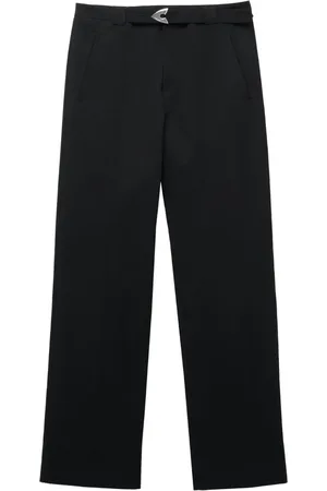 Alexander McQueen Belted tailor trousers