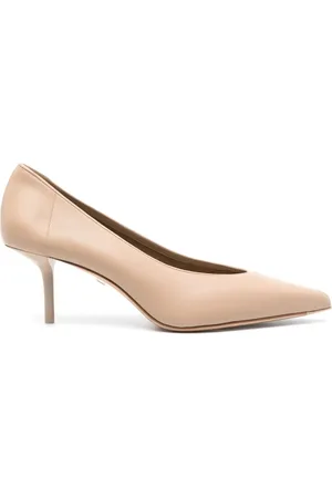 Max Mara 80mm leather pumps