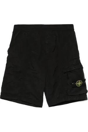 Stone Island Compass-badge track shorts