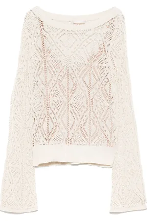 Liu Jo Crochet-knit top