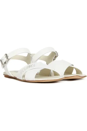 Maison Margiela Leather flat sandals