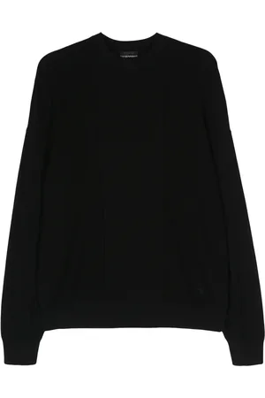 Emporio Armani Ribbed cotton jumper