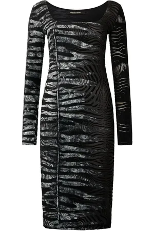 Roberto Cavalli Zebra-print mini dress