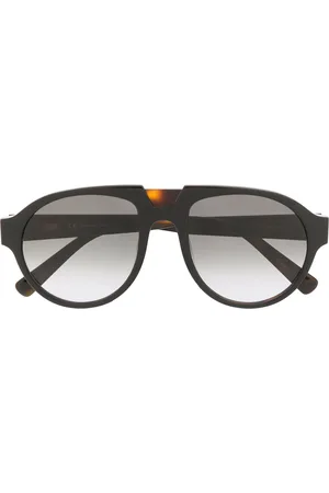 MCM Tortoiseshell aviator sunglasses