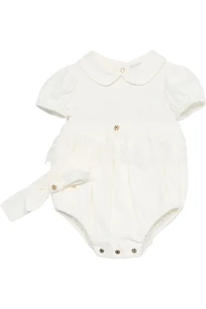 Roberto Cavalli Lace-panel bodysuit (set of two)