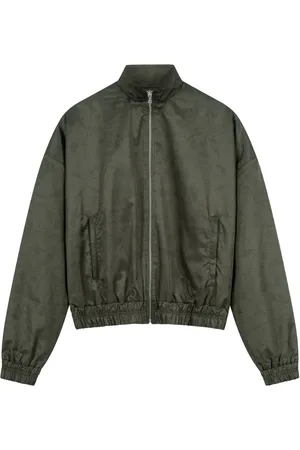 ROUGH. High-neck tracksuit jacket