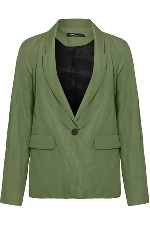 Uma Raquel Davidowicz Glicol crinkled-effect blazer