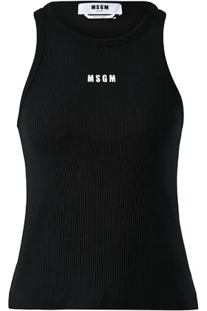 Msgm Logo tank top