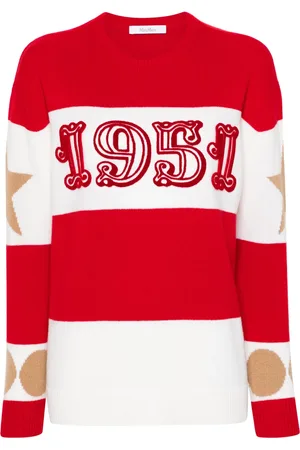 Max Mara Dirce striped knitted jumper