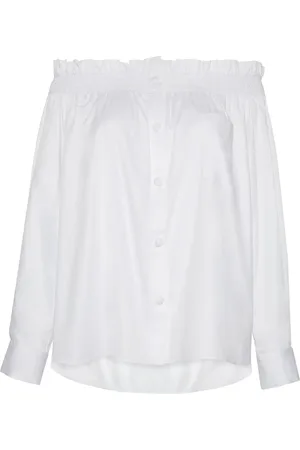 ADAM LIPPES Visby cotton-poplin blouse