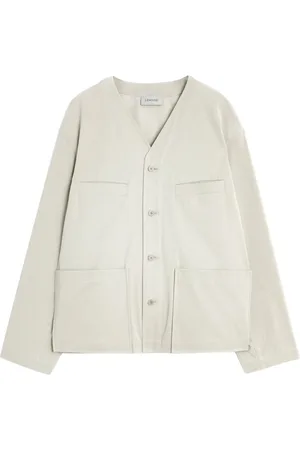 LEMAIRE Collarless shirt jacket