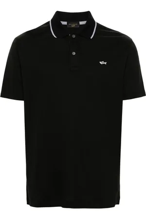 Paul & Shark Logo-patch polo shirt