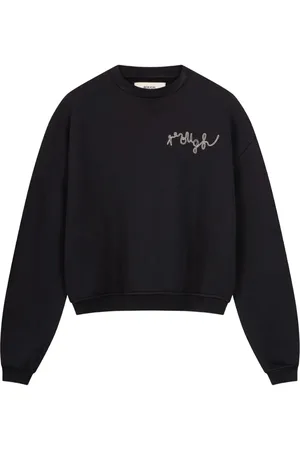 ROUGH. Logo-embroidered sweatshirt