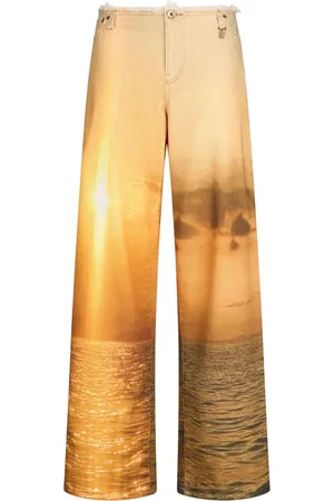 Roberto Cavalli Graphic-print trousers