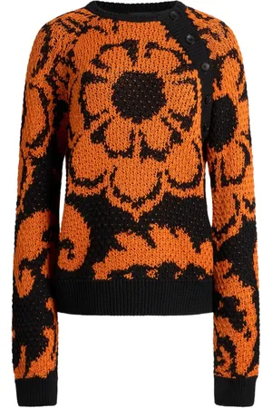 Etro Floral-jacquard jumper