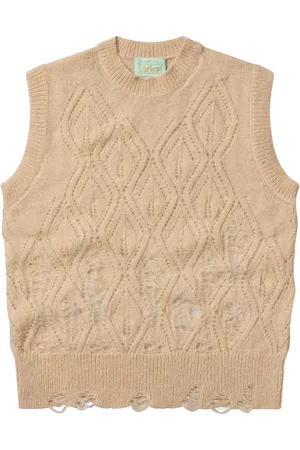 ARIES Ripped-detailing vest