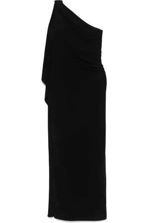 BLANCA Ruched maxi dress