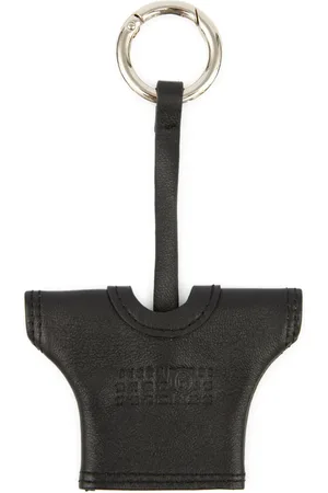 Maison Margiela Leather keychain + bag charm