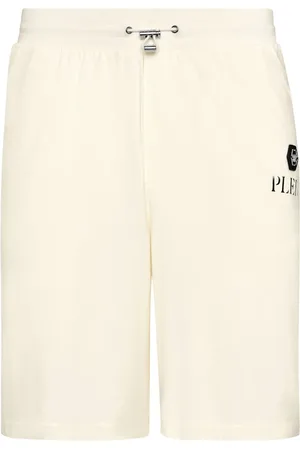 Philipp Plein Logo-appliqu?? track shorts