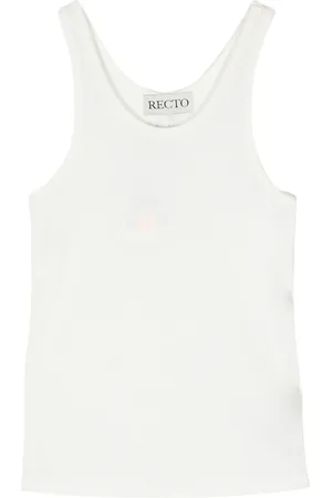 Recto Logo-appliqu?? soft-jersey tank top