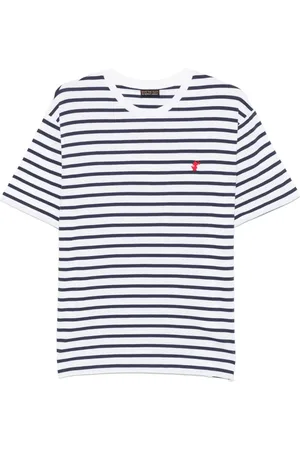 save the duck Striped T-shirt