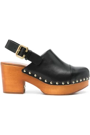 Chloé 80mm Jeannette clogs
