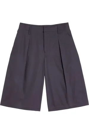 LEMAIRE Pleated bermuda shorts