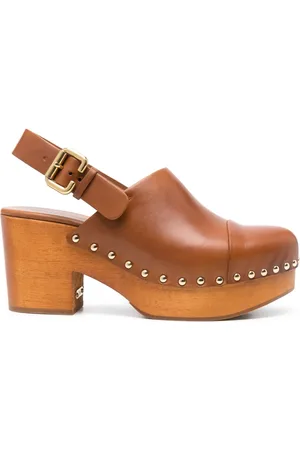 Chloé 65mm Jeanette clogs