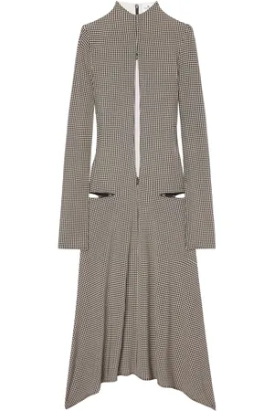 Courrèges Volcano jersey midi dress