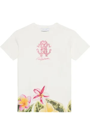 Roberto Cavalli Floral-print T-shirt