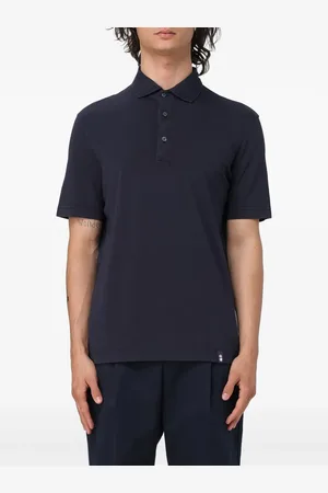 DRUMOHR Lightweight-jersey polo shirt