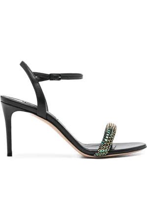 Casadei 80mm crystal-embellished sandals