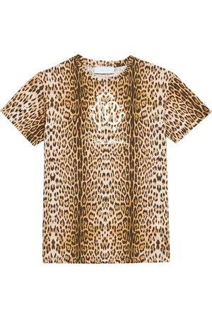 Roberto Cavalli Leopard-print T-shirt