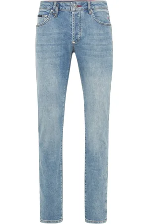 Philipp Plein Logo-patch jeans