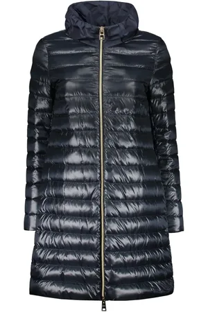 HERNO Panelled puffer coat