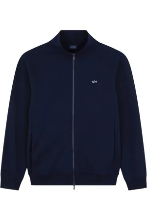 Paul & Shark Logo-patch cardigan