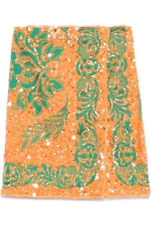 Etro Sequinned mini skirt