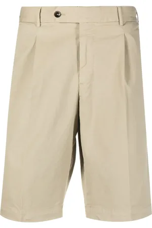 PT Torino Off-centre button shorts