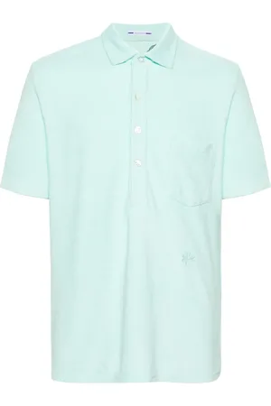 Jacob Cohen Logo-embroidered towelling polo shirt
