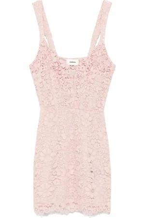 A PAPER KID Corded-lace mini dress