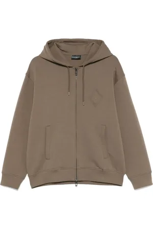 Emporio Armani Logo-embossed hoodie