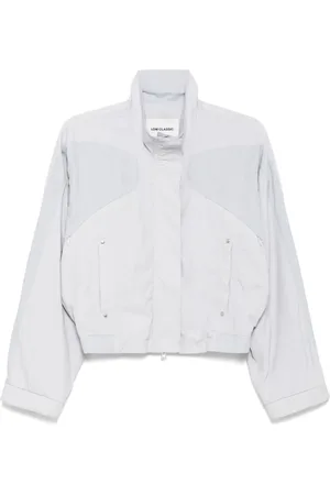 Low Classic Contrast zip-up jacket